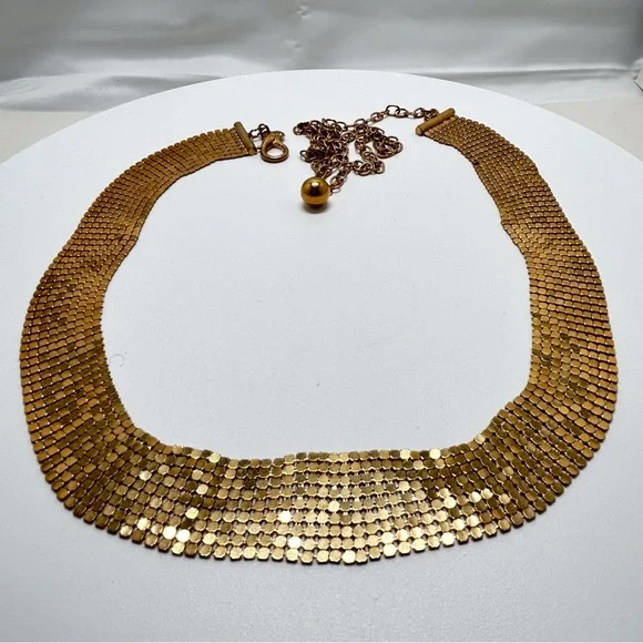 G & S | Accessories | Vintage Gold Chainmail Metal Belt Gs  display picture 3